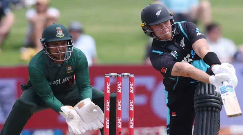 Bangladesh lost to New Zealand in the last match of T20 series